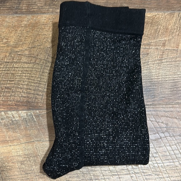 NWT 3 Pairs Claire’s Fleece lined Black Tights Size S/M Footed & Footless - Picture 12 of 15